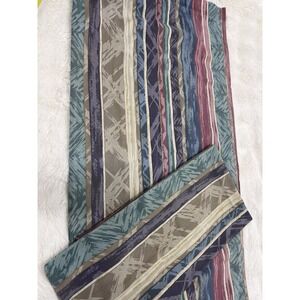 Vintage Springs Pillowcase Pair King Abstract Memphis Southwest Multicolor 80s